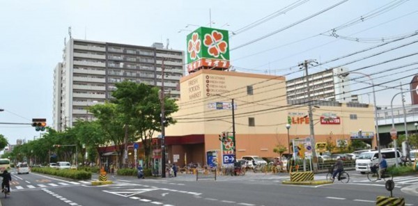 大阪市都島区大東町、マンションのスーパー画像です