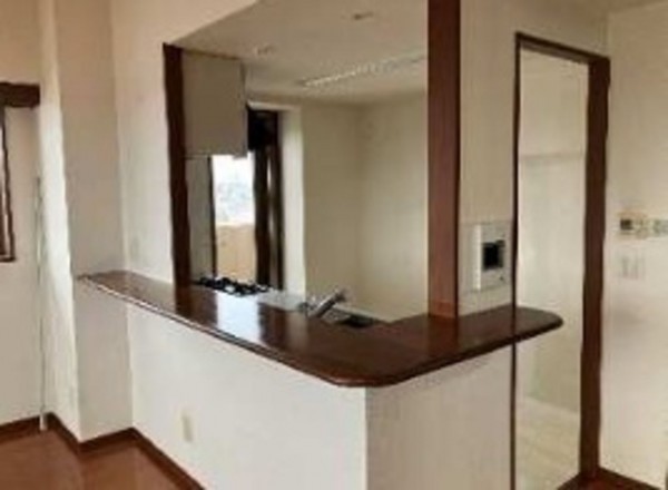 大阪市城東区永田、マンションの居間画像です