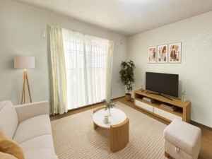 大阪市城東区諏訪、中古一戸建ての居間画像です