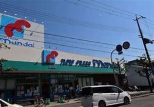 大阪市生野区田島、中古一戸建てのスーパー画像です