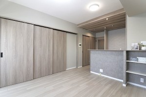 大阪市鶴見区今津北、マンションの居間画像です