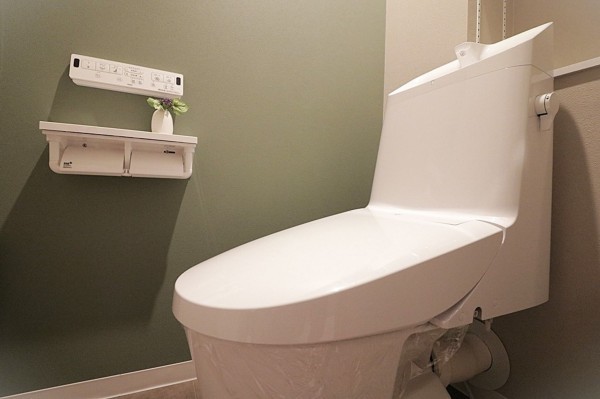 大阪市鶴見区今津北、マンションのトイレ画像です