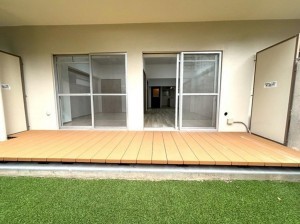 大阪市旭区新森、マンションのバルコニー画像です