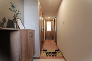 大阪市都島区友渕町、マンションの玄関画像です
