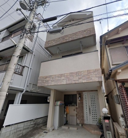 大阪市鶴見区安田、中古一戸建ての外観画像です