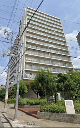 大阪市東成区中本、マンションの外観画像です