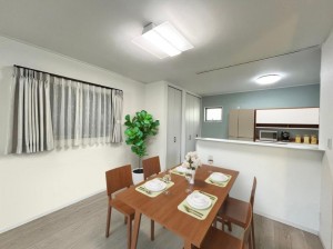 大阪市生野区生野西、中古一戸建ての居間画像です