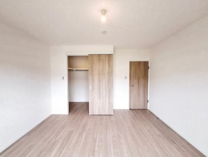大阪市都島区友渕町、マンションの寝室画像です
