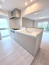 大阪市都島区友渕町、マンションのキッチン画像です