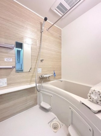 大阪市都島区友渕町、マンションの風呂画像です
