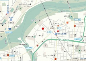 大阪市都島区毛馬町、中古一戸建ての地図画像です