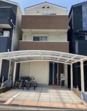 大阪市城東区放出西、中古一戸建ての外観画像です