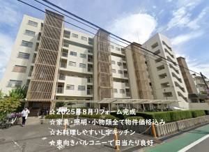 大阪市城東区森之宮、マンションの外観画像です