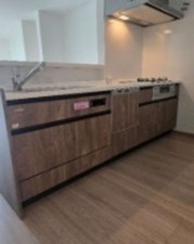 大阪市旭区新森、新築一戸建てのキッチン画像です