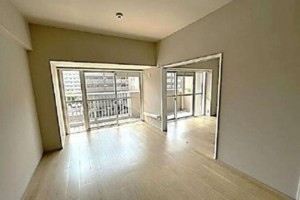 大阪市城東区鴫野西、マンションの居間画像です