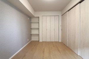 大阪市鶴見区今津北、マンションの寝室画像です