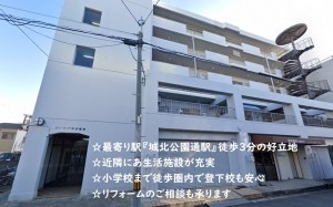 大阪市都島区大東町、マンションの外観画像です