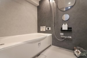 大阪市東成区中本、マンションの風呂画像です