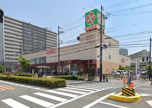 大阪市都島区毛馬町、マンションのスーパー画像です