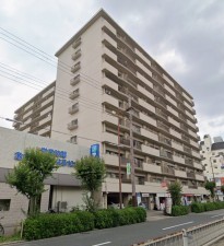 大阪市都島区友渕町、マンションの外観画像です