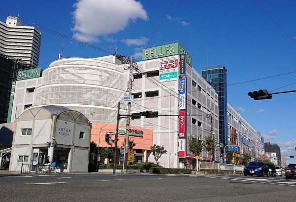 大阪市都島区御幸町、マンションのショッピングセンター画像です