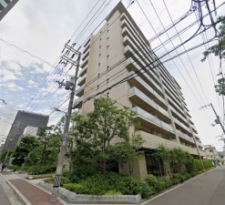 大阪市都島区都島本通、マンションの外観画像です