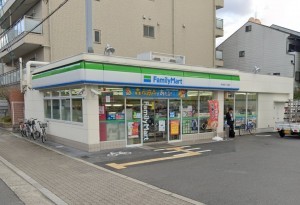 大阪市都島区内代町、マンションのコンビニ画像です