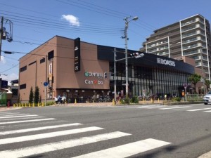 大阪市旭区高殿、マンションのスーパー画像です