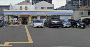 大阪市城東区鴫野西、マンションのコンビニ画像です