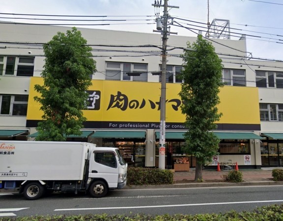 大阪市城東区鴫野西、マンションのスーパー画像です