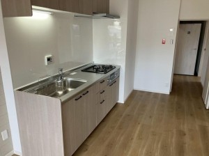 大阪市城東区今福東、マンションのキッチン画像です