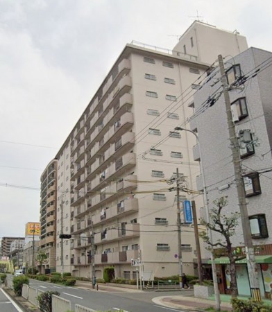 大阪市城東区今福東、マンションの外観画像です