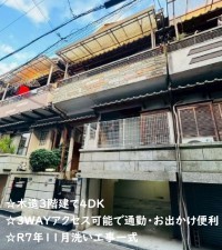 大阪市旭区高殿、中古一戸建ての外観画像です