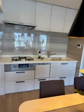 大阪市都島区東野田町、マンションのキッチン画像です