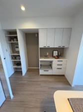 大阪市都島区東野田町、マンションの居間画像です