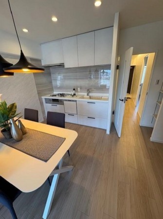 大阪市都島区東野田町、マンションのキッチン画像です