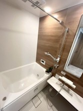 大阪市旭区高殿、マンションの風呂画像です