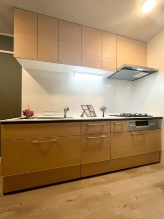 大阪市旭区高殿、マンションのキッチン画像です