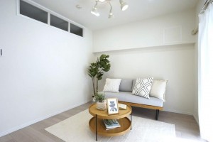 大阪市城東区中央、マンションの寝室画像です