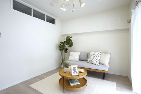 大阪市城東区中央、マンションの寝室画像です