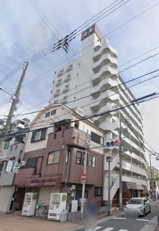 大阪市東成区大今里南、マンションの外観画像です