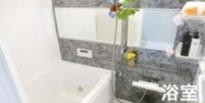 大阪市城東区中央、マンションの風呂画像です