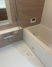 大阪市旭区高殿、マンションの風呂画像です