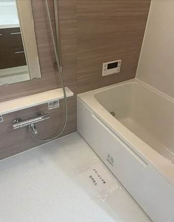 大阪市旭区高殿、マンションの風呂画像です