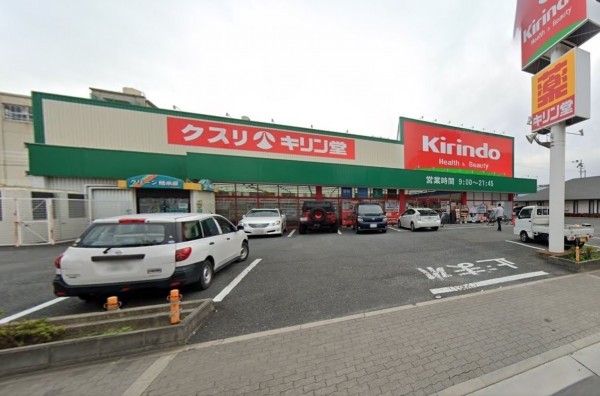 大阪市生野区巽東、中古一戸建てのドラッグストア画像です