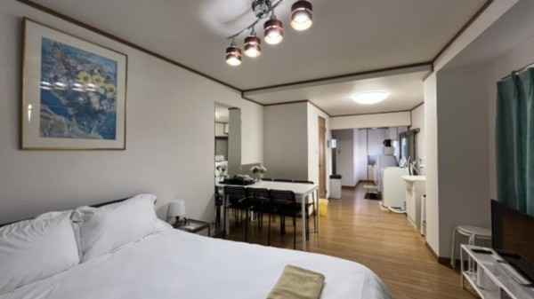 大阪市東成区中道、中古一戸建ての居間画像です