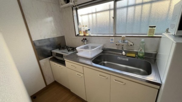 大阪市東成区中道、中古一戸建てのキッチン画像です