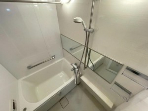 大阪市城東区鴫野西、マンションの風呂画像です