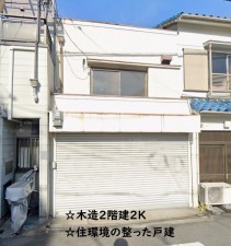 大阪市生野区勝山南、中古一戸建ての外観画像です