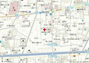 大阪市鶴見区横堤、マンションの地図画像です